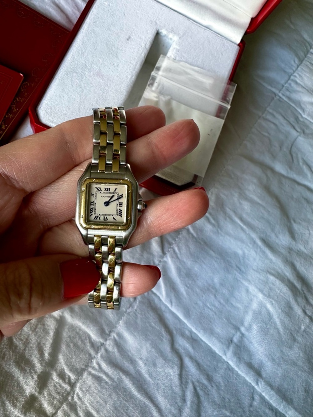 Cartier Panthère Two-Tone Women's Watch - Silver & Gold (circa 1997/1998)